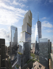 Проект 2 World Trade Center в Нью-Йорке от BIG