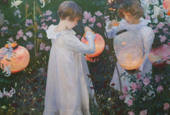 Sargent, Carnation, Lily, Lily, Rose (detail), 1885-86
