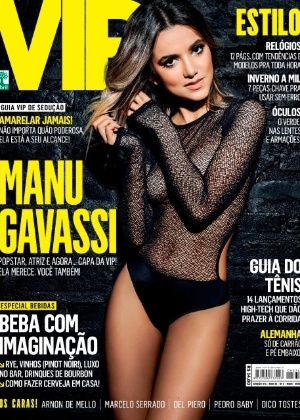 Manu Gavassi reclama de "photoshop deslavado" em capa de revista