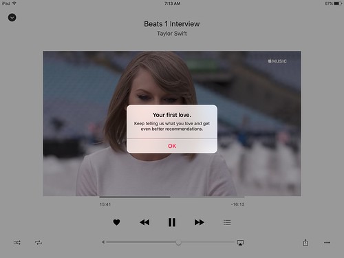 Taylor Swift: First Apple Music Love by Wesley Fryer, on Flickr