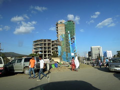 Construction Works all over Addis