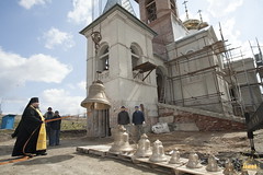 09. Consecrating of the bells in Adamovka Village / Освящение колоколов в Аламовке