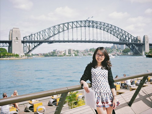 My Wife & Baby & Sydney Harbour Bridge