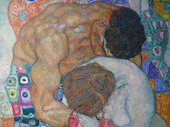 Klimt, Death and Life (detail)