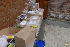 The unloading of humanitarian aid from Vinnytsia / Разгрузка гум. помощи из Винницы (13)