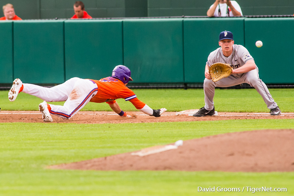 Clemson Baseball Photo of Chase Pinder