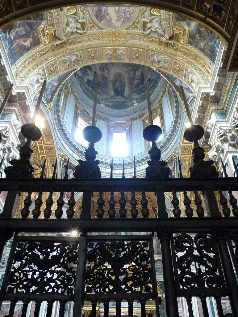 Chapel dome, Basilica of Santa Maria Maggiore, Rome