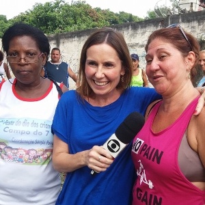 Repórter da Globo, Susana Naspolini dá voz ao povo e celebra resultados