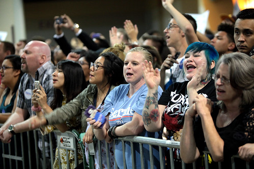 Bernie Sanders supporters, From FlickrPhotos