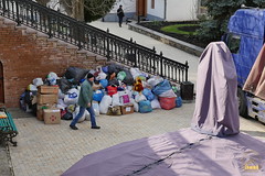 The unloading of humanitarian aid from Vinnytsia / Разгрузка гум. помощи из Винницы (9)