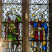 Digby (Lincs), St Thomas' church, Stained glass window