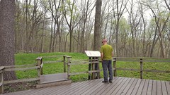 Fred at Effigy Mounds NM