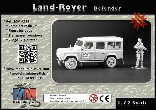 Land Rover Defender Long Vigipirate 