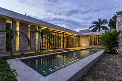 JA Cholul House в Мексике от Taller Estilo Arquitectura