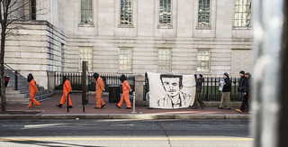 Guantánamo Detainee Fahd Ghazy's Face Marched Down the Streets of DC