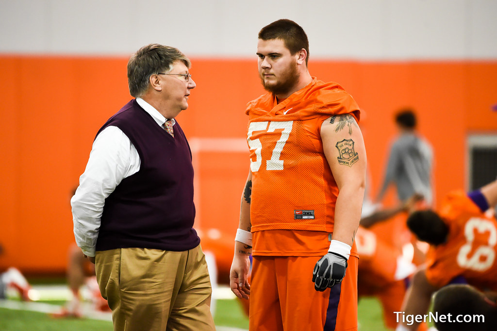 Clemson Football Photo of Jay Guillermo and timbourret