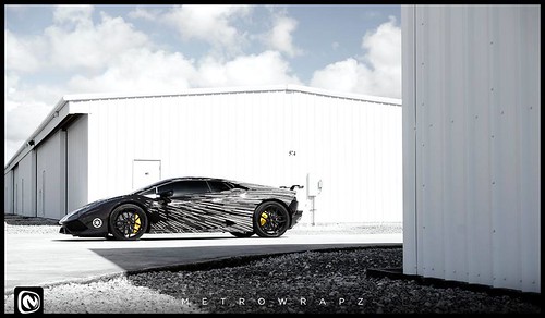 Lamborghini Huracan Darth Vader by Metro Wrapz