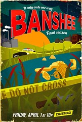 Banshee ne peut finir que d une seule façon selon ce poster.<br />Le début de la fin commence le 1er avril. Ce n est pas un poisson. Enfin on espère !