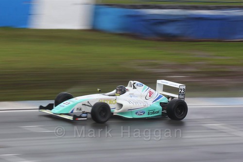 Billy Monger in British Formula Four during the BTCC Donington Weekend: 16th April 2016