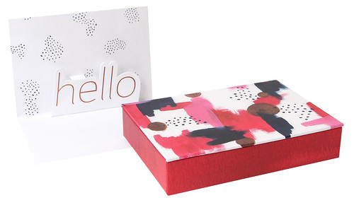 Office Finalist — UWP LUXE, UWP Luxe Boxed Notes (title: Watercolor Hello)