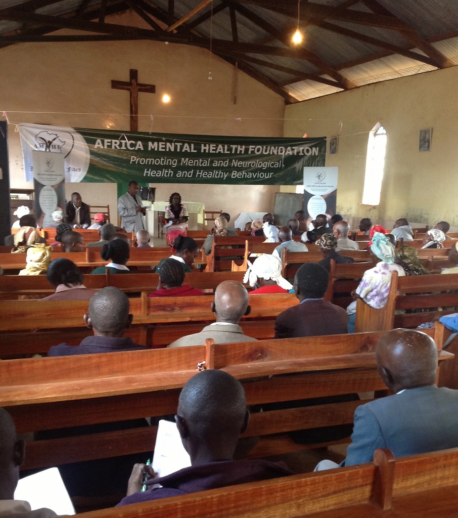 Working with faith healers to increase awareness on mental health (© AMHF)
