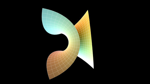 Minimal Surface - Enneper (cartesian) • <a style="font-size:0.8em;" href="http://www.flickr.com/photos/30735181@N00/24360095825/" target="_blank">View on Flickr</a>