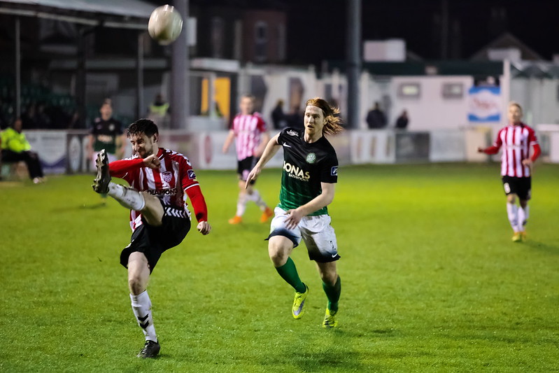 Bray Wanderers v Derry City<br/>© <a href="https://flickr.com/people/95412871@N00" target="_blank" rel="nofollow">95412871@N00</a> (<a href="https://flickr.com/photo.gne?id=25703629271" target="_blank" rel="nofollow">Flickr</a>)