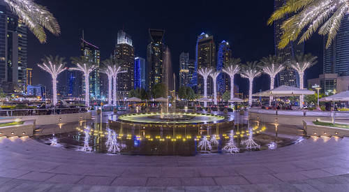 Dubai Marina @ night