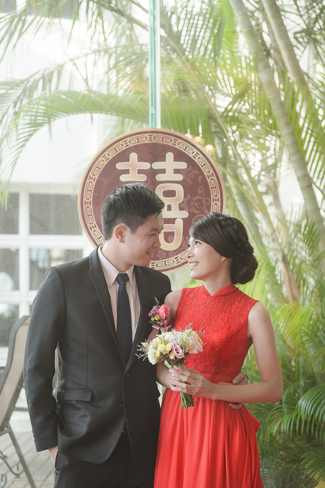 婚禮攝影-台南商務會館戶外證婚儀式-018