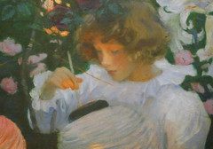 Sargent, Carnation, Lily, Lily, Rose (detail), 1885-86