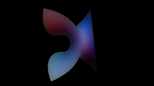 Minimal Surface - Enneper (cartesian) • <a style="font-size:0.8em;" href="http://www.flickr.com/photos/30735181@N00/24064517670/" target="_blank">View on Flickr</a>