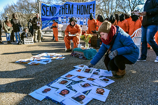 Witness Against Torture's Homecoming Ritual at the White House on January 11th, 2016