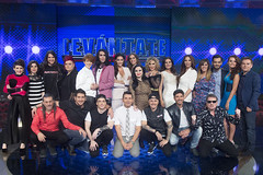 Angy en la presentación del nuevo talent show “Levántate All Stars”