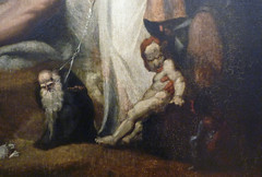 Fuseli, Titania and Bottom (detail), c. 1790