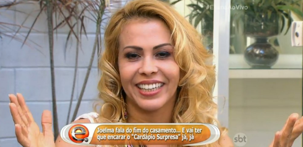 "Quero e vou me casar novamente", diz Joelma em entrevista na TV