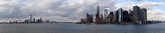 Skyline Manhattan vanaf ferry