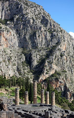 Temple of Apollo (with reconstructed columns)