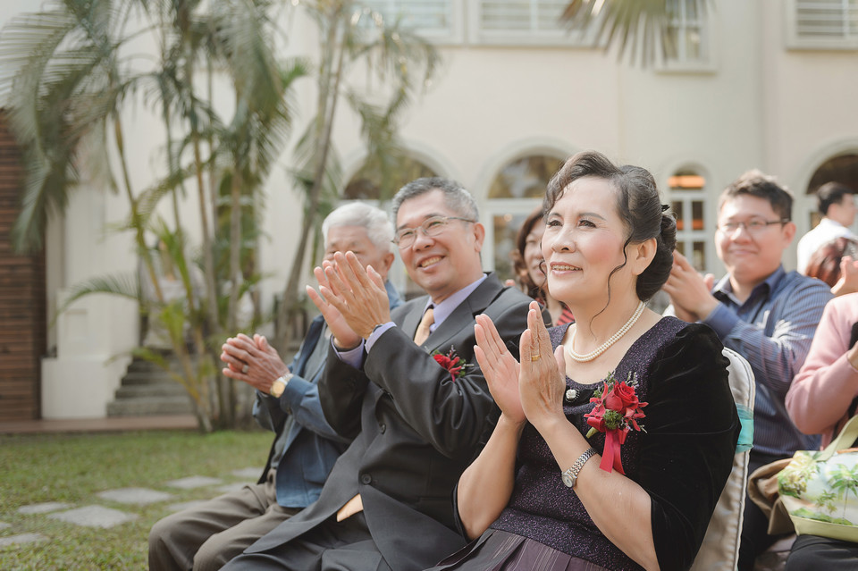 婚禮攝影-台南商務會館戶外證婚儀式-038