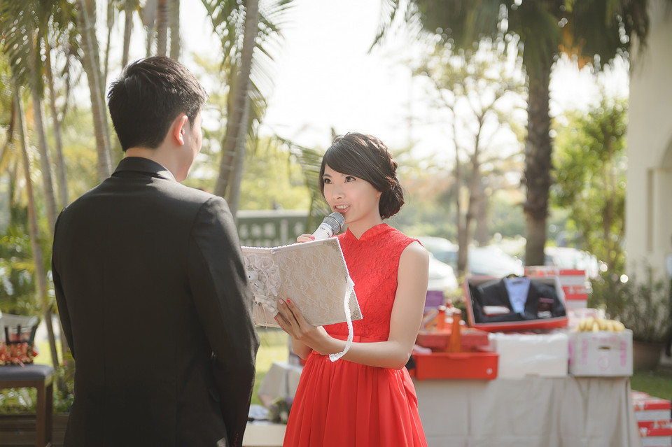 婚禮攝影-台南商務會館戶外證婚儀式-029