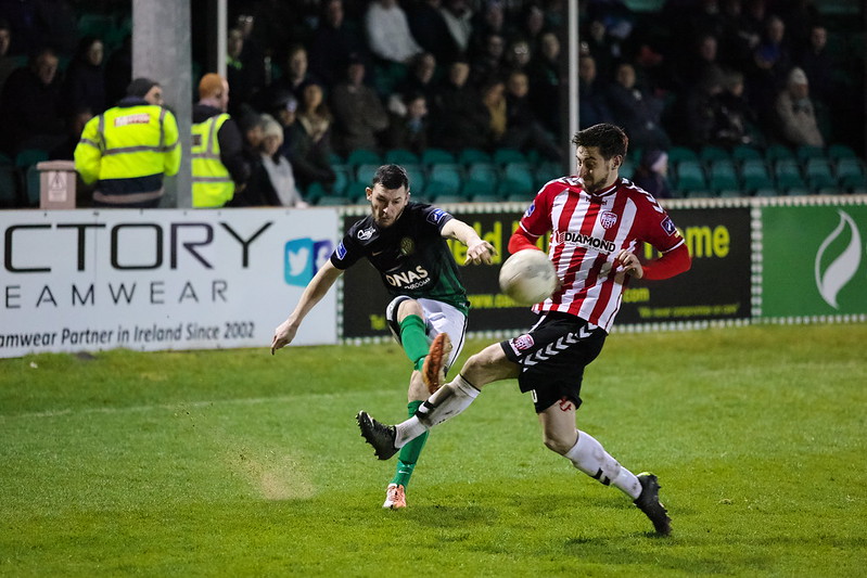 Bray Wanderers v Derry City<br/>© <a href="https://flickr.com/people/95412871@N00" target="_blank" rel="nofollow">95412871@N00</a> (<a href="https://flickr.com/photo.gne?id=25772669926" target="_blank" rel="nofollow">Flickr</a>)