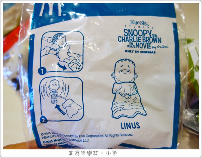 【活動】麥當勞快樂兒童餐/史努比玩具系列3/史努比抱枕 @魚樂分享誌