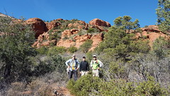 Fred, Kevin & Chris hiking