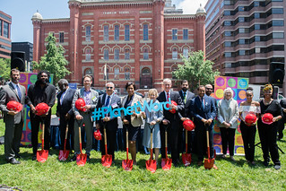 June 4, 2018 Groundbreaking for the transformation of Franklin School into Planet Word