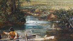 Constable, The Hay Wain, (detail with birds)