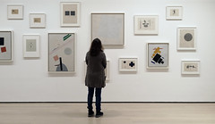 Malevich Wall with Beth