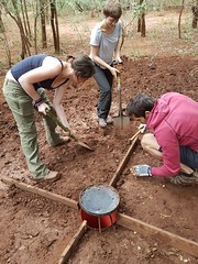 Umkhumbi interns peparing a bucket trap pic A Rorvik