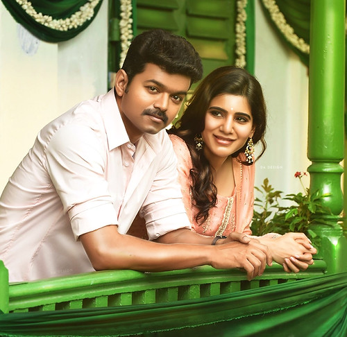 MERSAL - Vijay & Samantha Unseen Pic Retouch Design in HD (1) - a photo on  Flickriver