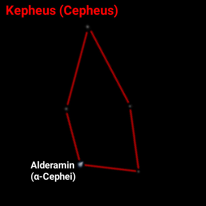 Sternbild Kepheus (Cepheus)
