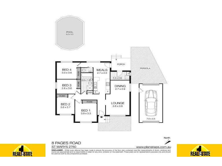 8 Pages Road, St Marys NSW 2760 floorplan