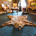 Bearskin rug